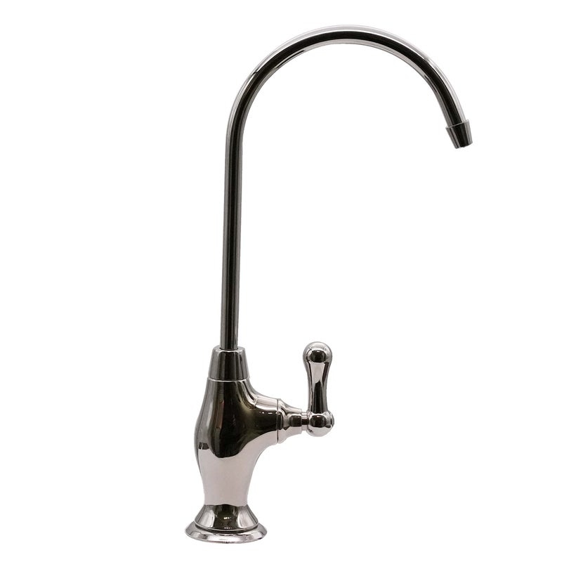 Westbrass D2033-NL-05 10" Classic 1-Lever Handle Cold Water Dispenser Faucet, Polished Nickel - Image 3